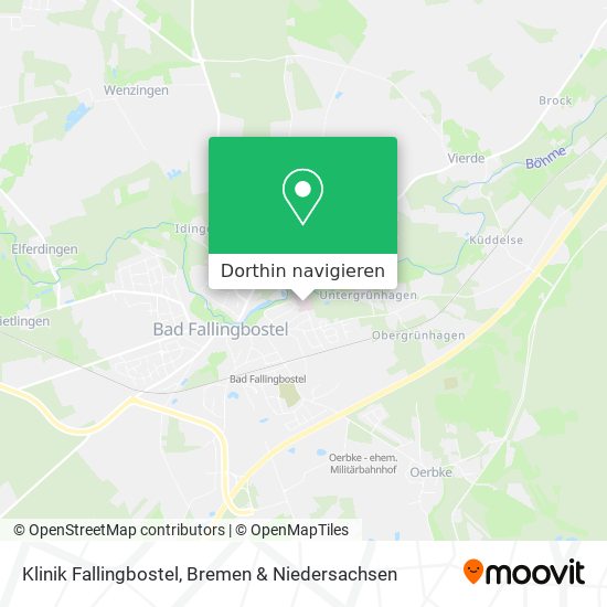 Klinik Fallingbostel Karte