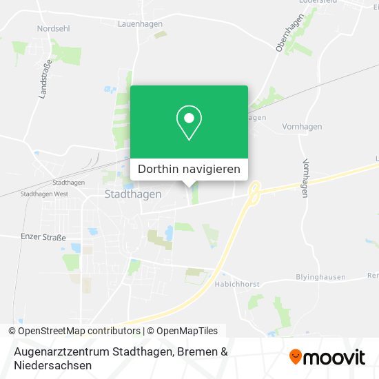 Augenarztzentrum Stadthagen Karte