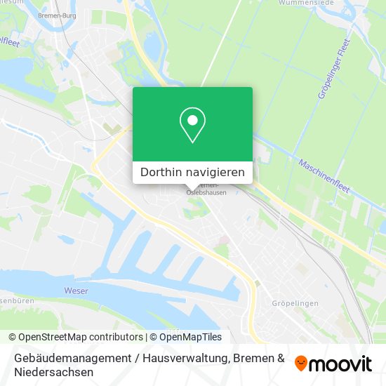 Gebäudemanagement / Hausverwaltung Karte