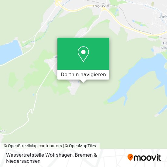 Wassertretstelle Wolfshagen Karte