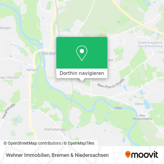 Wehner Immobilien Karte