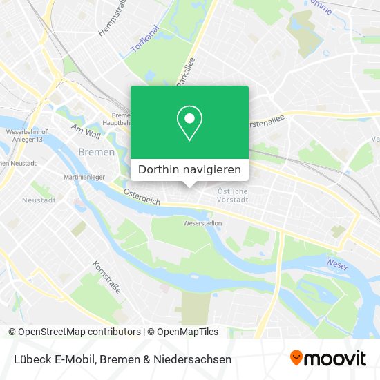 Lübeck E-Mobil Karte