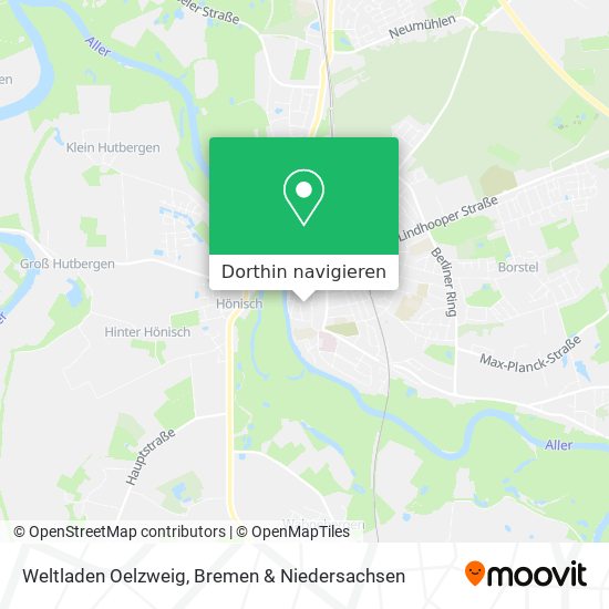 Weltladen Oelzweig Karte