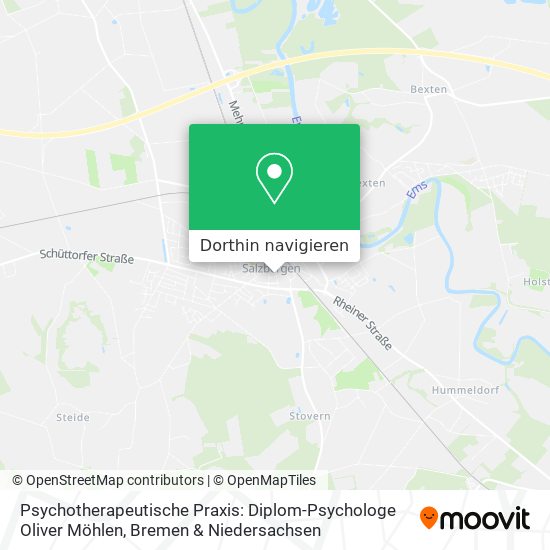 Psychotherapeutische Praxis: Diplom-Psychologe Oliver Möhlen Karte