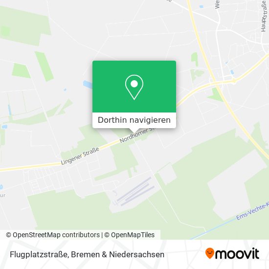 Flugplatzstraße Karte