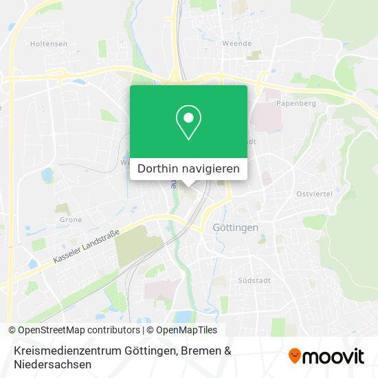 Kreismedienzentrum Göttingen Karte
