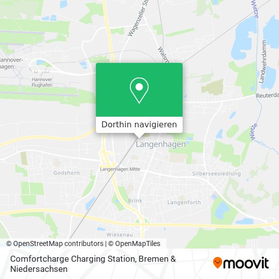 Comfortcharge Charging Station Karte
