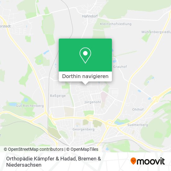 Orthopädie Kämpfer & Hadad Karte