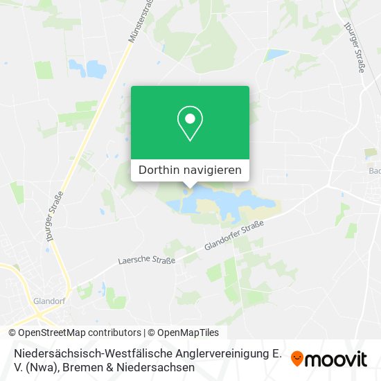 Niedersächsisch-Westfälische Anglervereinigung E. V. (Nwa) Karte