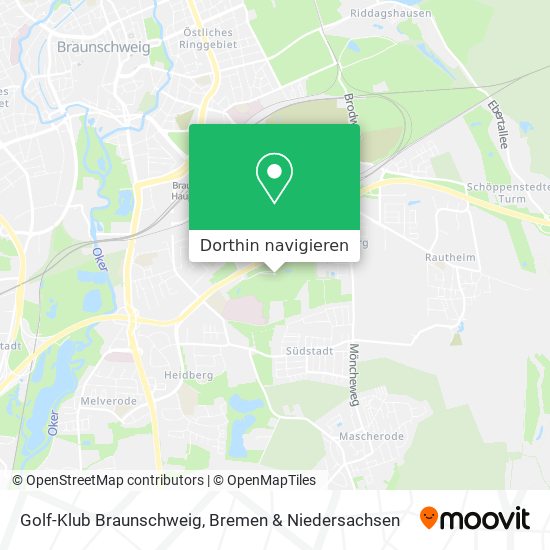 Golf-Klub Braunschweig Karte