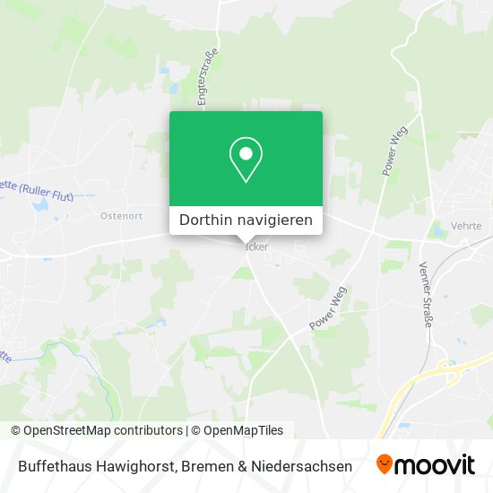 Buffethaus Hawighorst Karte