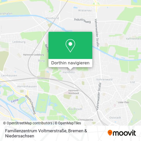 Familienzentrum Voltmerstraße Karte