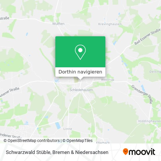 Schwarzwald Stüble Karte