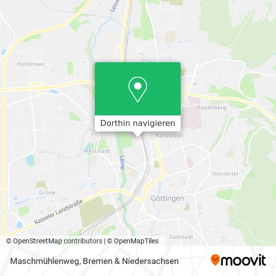 Maschmühlenweg Karte