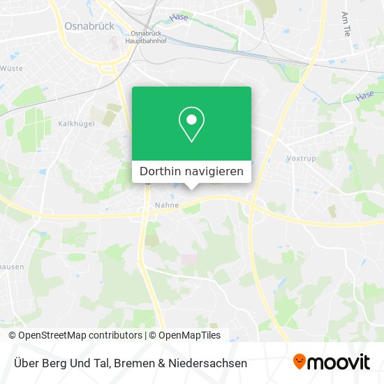 Über Berg Und Tal Karte