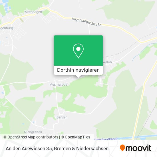 An den Auewiesen 35 Karte