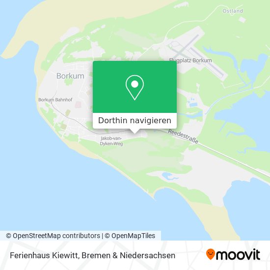 Ferienhaus Kiewitt Karte