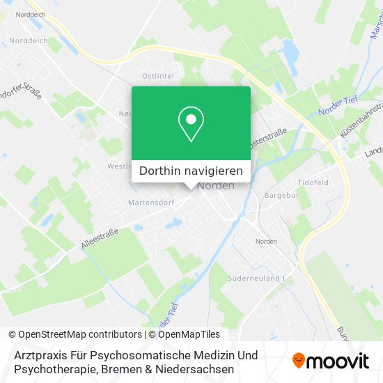 Arztpraxis Für Psychosomatische Medizin Und Psychotherapie Karte
