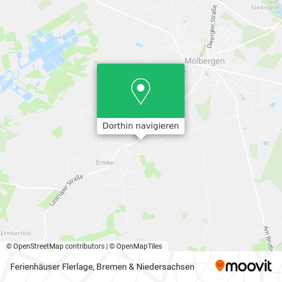 Ferienhäuser Flerlage Karte