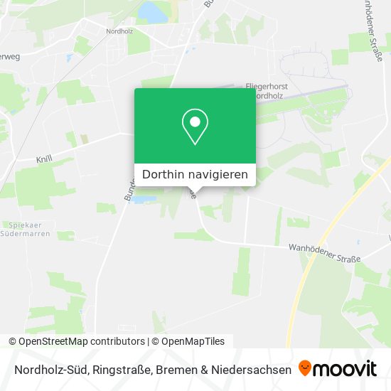 Nordholz-Süd, Ringstraße Karte