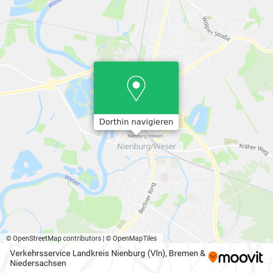 Verkehrsservice Landkreis Nienburg (Vln) Karte