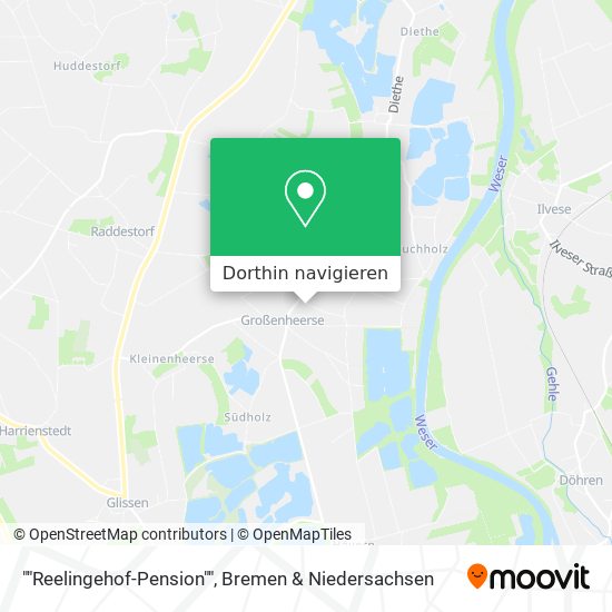 ""Reelingehof-Pension"" Karte