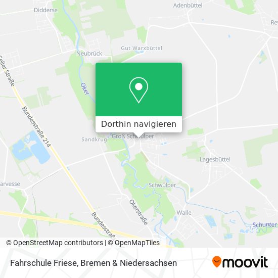 Fahrschule Friese Karte