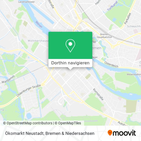 Ökomarkt Neustadt Karte