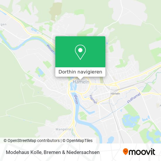 Modehaus Kolle Karte