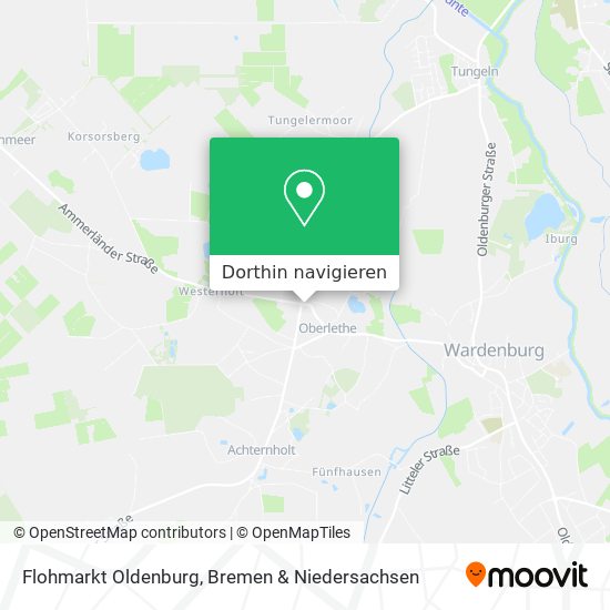 Flohmarkt Oldenburg Karte