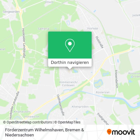 Förderzentrum Wilhelmshaven Karte