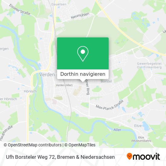 Ufh Borsteler Weg 72 Karte