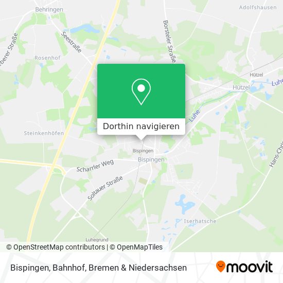 Bispingen, Bahnhof Karte