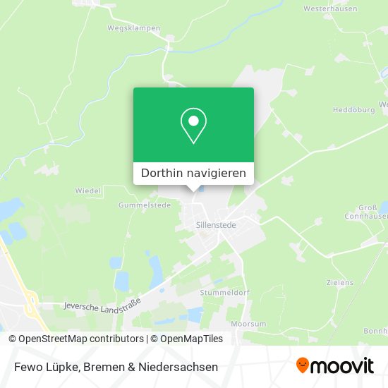 Fewo Lüpke Karte