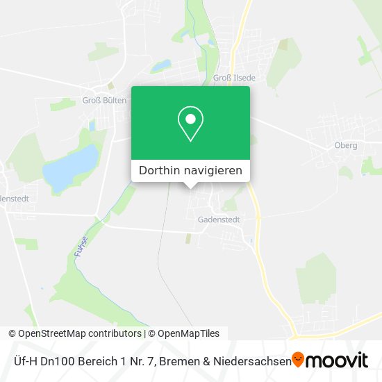 Üf-H Dn100 Bereich 1 Nr. 7 Karte