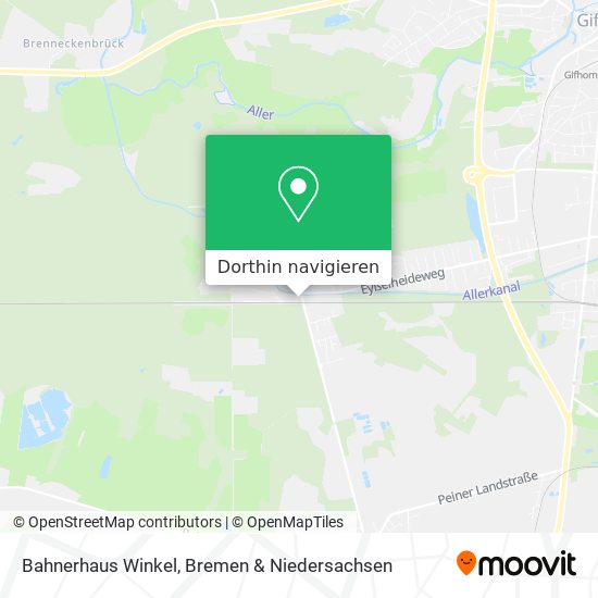 Bahnerhaus Winkel Karte