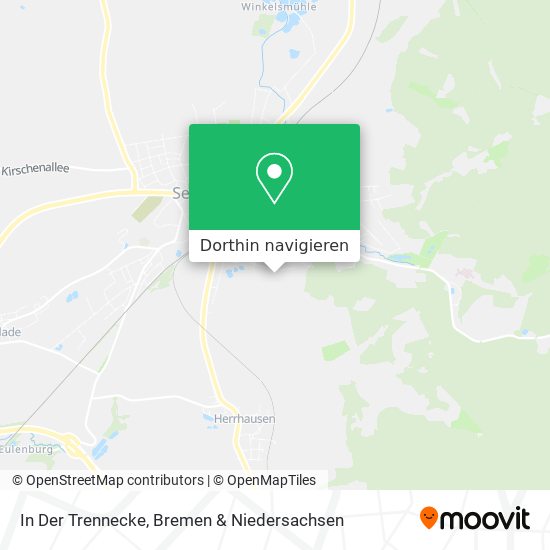 In Der Trennecke Karte