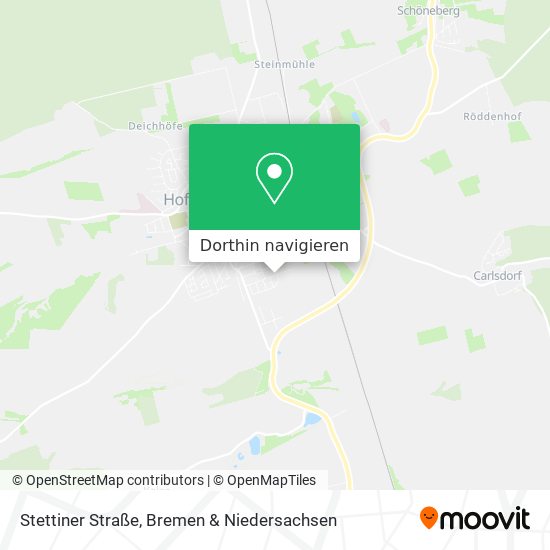 Stettiner Straße Karte