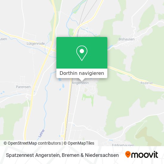 Spatzennest Angerstein Karte