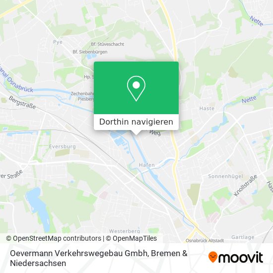 Oevermann Verkehrswegebau Gmbh Karte