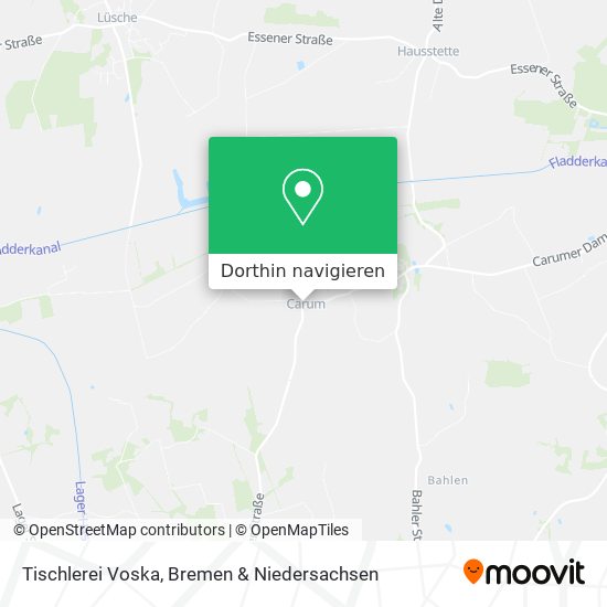 Tischlerei Voska Karte