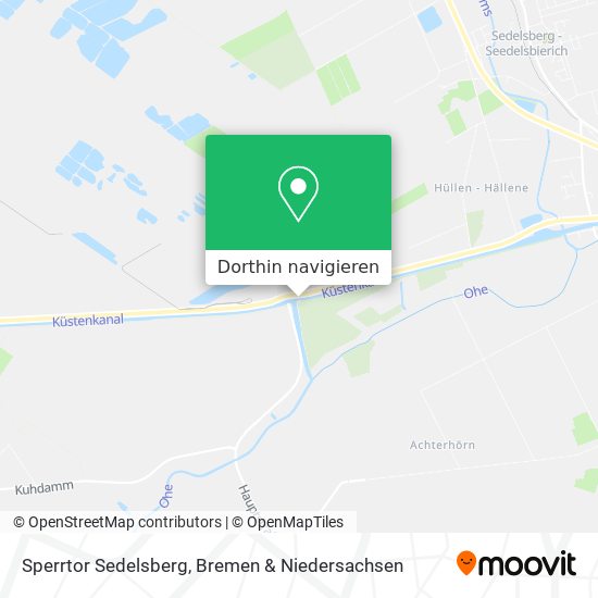 Sperrtor Sedelsberg Karte