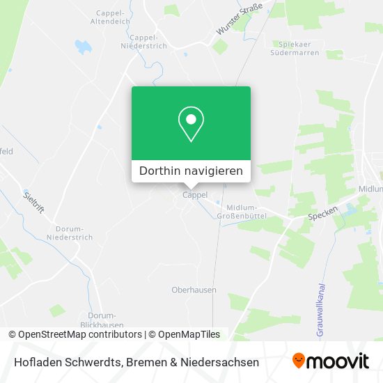 Hofladen Schwerdts Karte