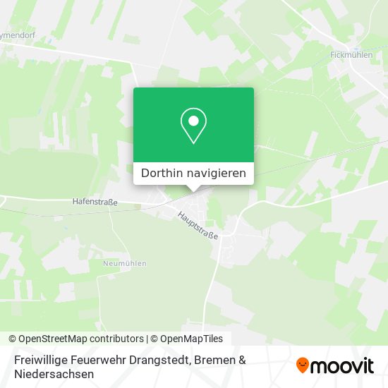 Freiwillige Feuerwehr Drangstedt Karte