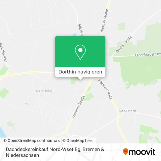 Dachdeckereinkauf Nord-Wset Eg Karte