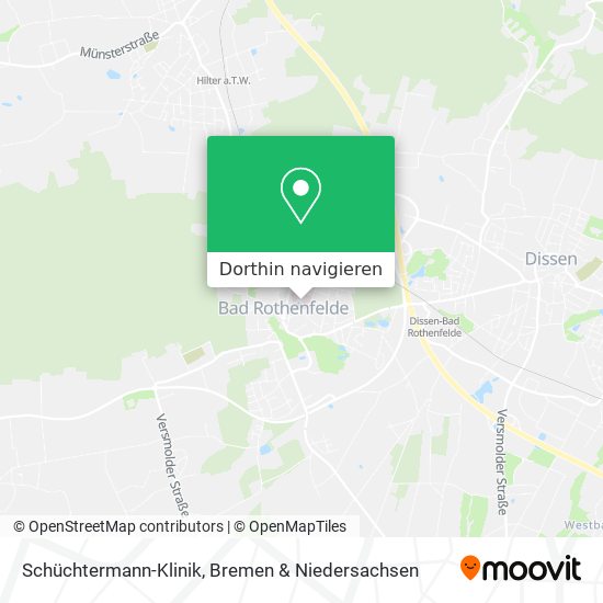 Schüchtermann-Klinik Karte