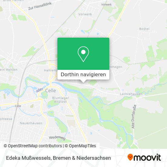 Edeka Mußwessels Karte