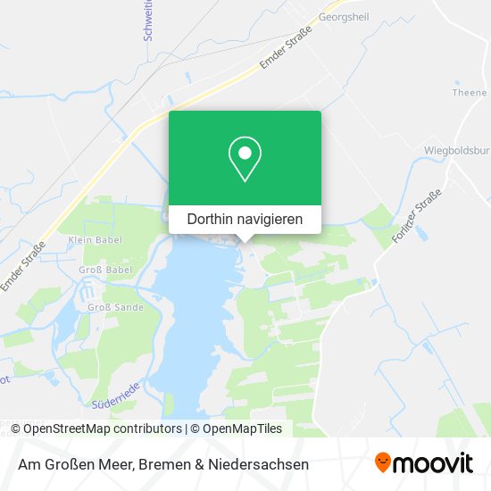 Am Großen Meer Karte