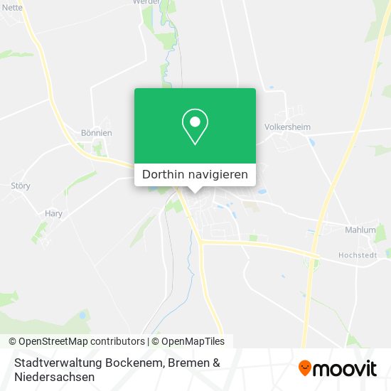 Stadtverwaltung Bockenem Karte