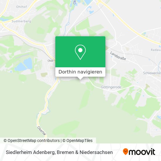 Siedlerheim Adenberg Karte